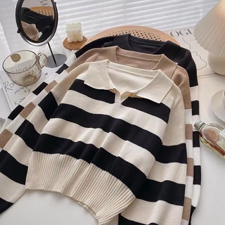 Woman Rib Knit Sexy Girl Winter Clothes Lady Apparel V Neck Basic Loose  Solid Color Women Sweater - China Woman Sweaters and Striped Sweater price