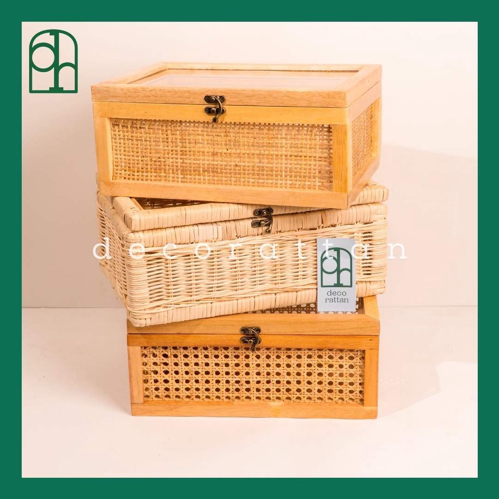 Acrylic Rattan Collection Box / Acrylic Rattan Box / Versatile Rattan ...