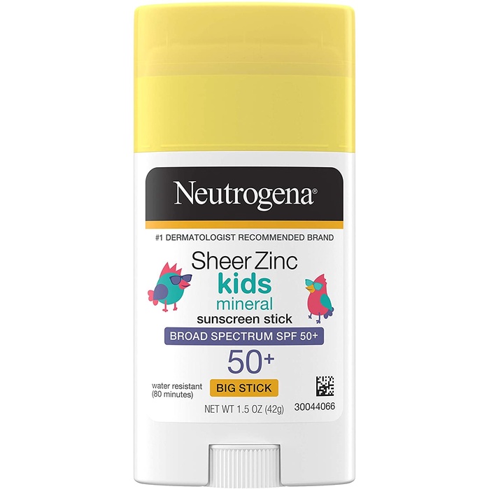 Neutrogena Sheer Zinc Oxide Kids Sunscreen Pure Free Baby
