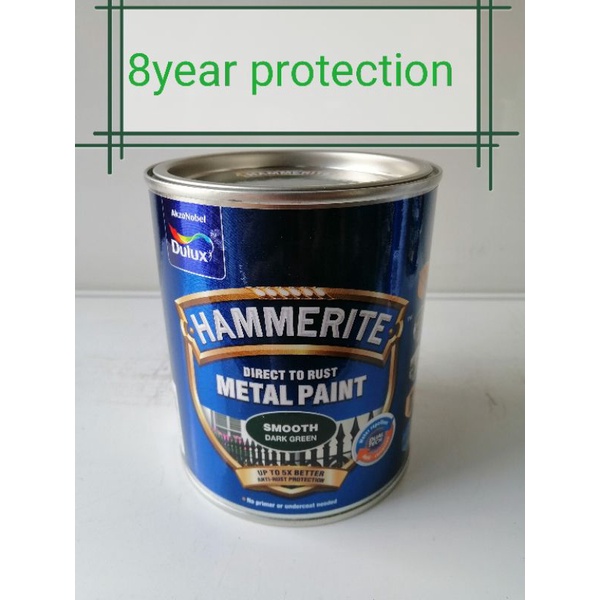 Genuine Dulux Hammerite Smooth Direct to Rust Metal paint | Shopee Malaysia