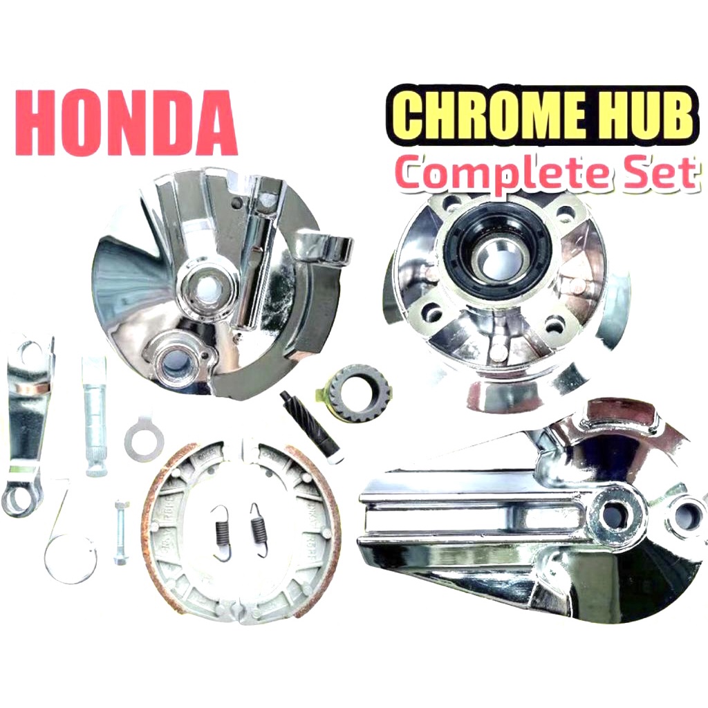 Honda Wave100 Chrome Set Cp Wave 100 Ex5 Dream Front Rear Buyung Brake Panel Sprocket Brake 3887