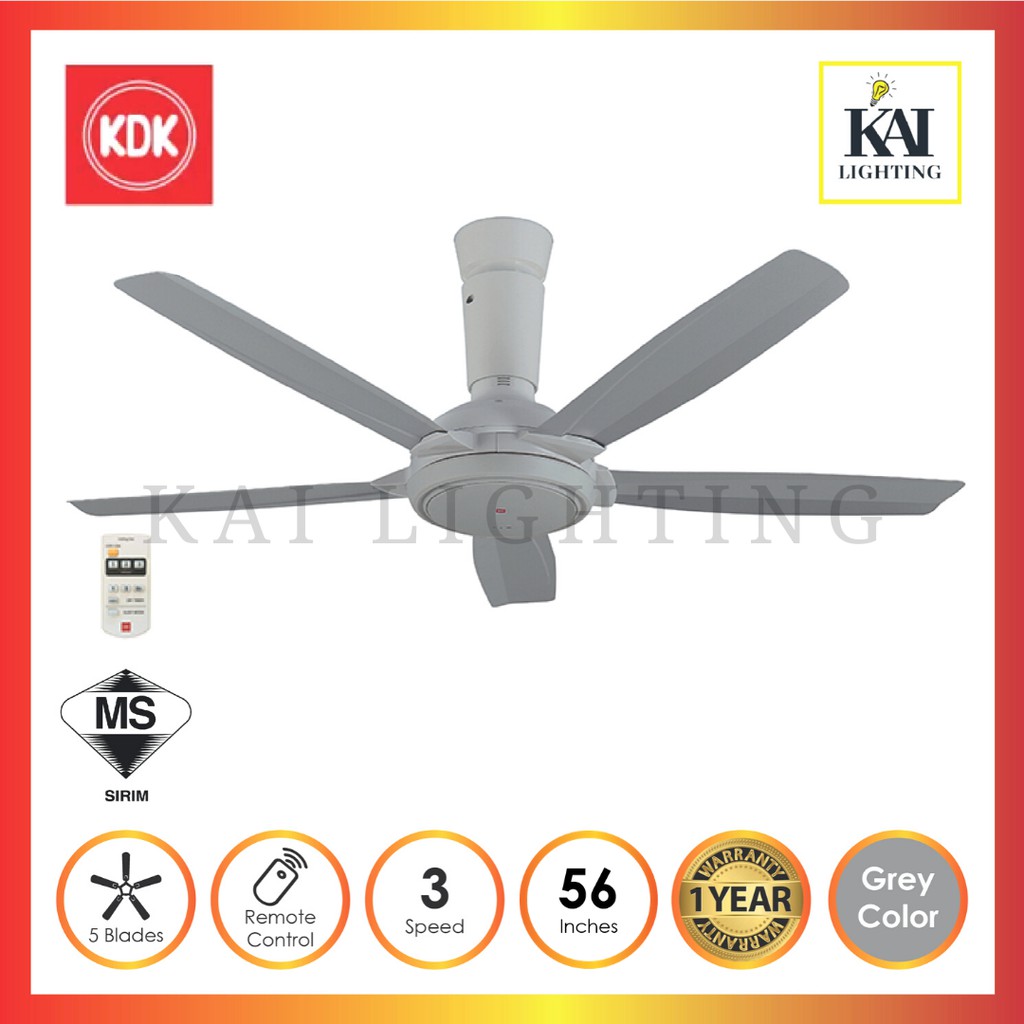 Kdk Z Series Blade Ceiling Fan Speed Electonic Remote Control Kdk K Xz K Yz Gy Pbr