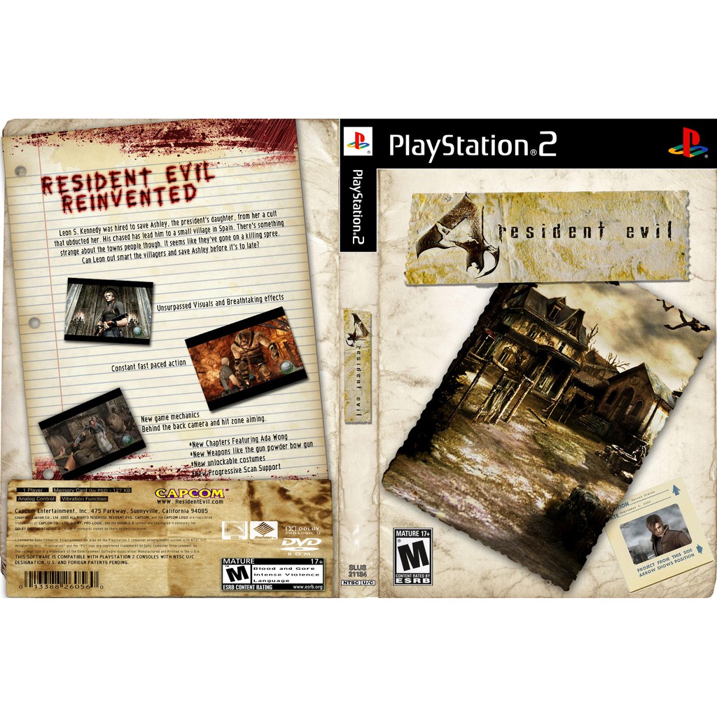 Resident Evil 4 Cheat Edition (CD Games PS2) | Shopee Malaysia