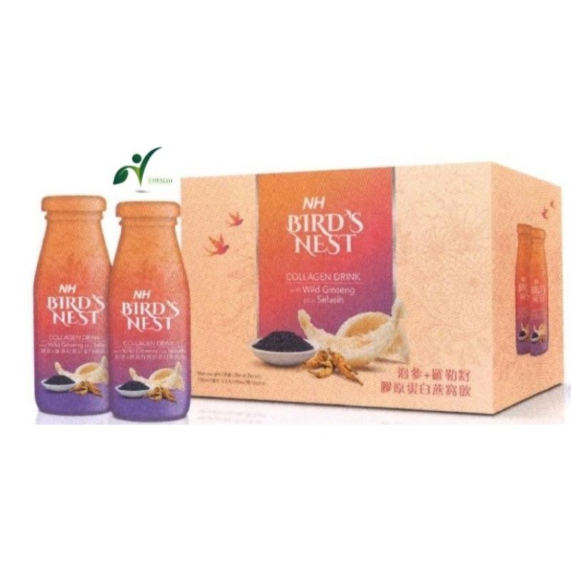 [Loose Pack] NH Bird's Nest With Basil Seed 180ml x6's (Exp:11/2025