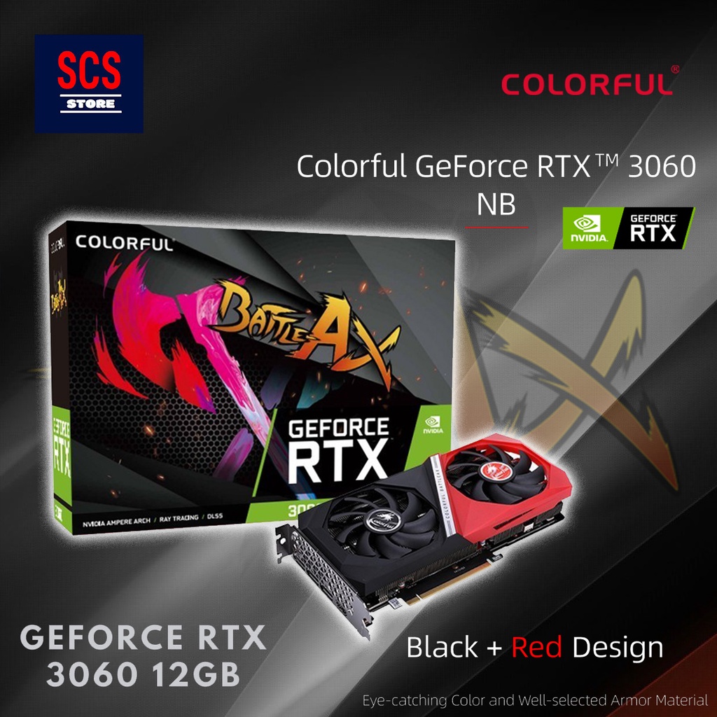 Colorful GeForce RTX 3050 NB DUO 6GB-V graphic card | Shopee Malaysia