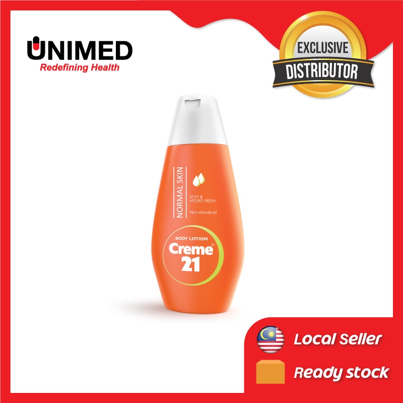 (𝐄𝐱𝐩𝐢𝐫𝐲 𝐃𝐚𝐭𝐞 𝐎𝐜𝐭𝐨𝐛𝐞𝐫 𝟐𝟎𝟐𝟒) Creme 21 Body Lotion for Normal Skin 400ml