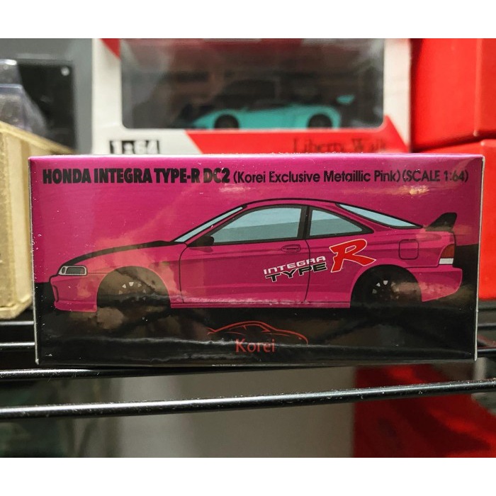 1:64 Integra Type R DC2 Exclusive Metallic Pink Era Car Era Car ...