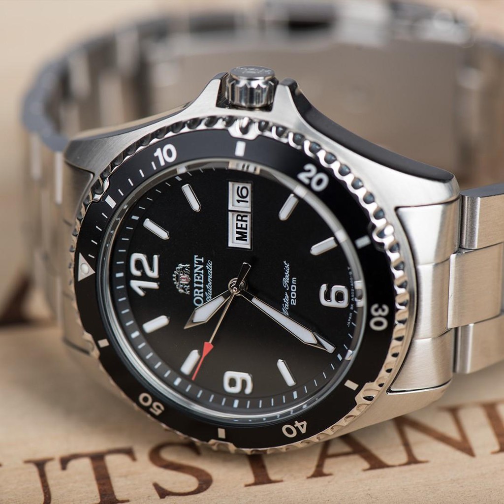 Orient SAA02001B3 MAKO II Automatic Standard Analog Stainless Steel Men s Watch Shopee Malaysia