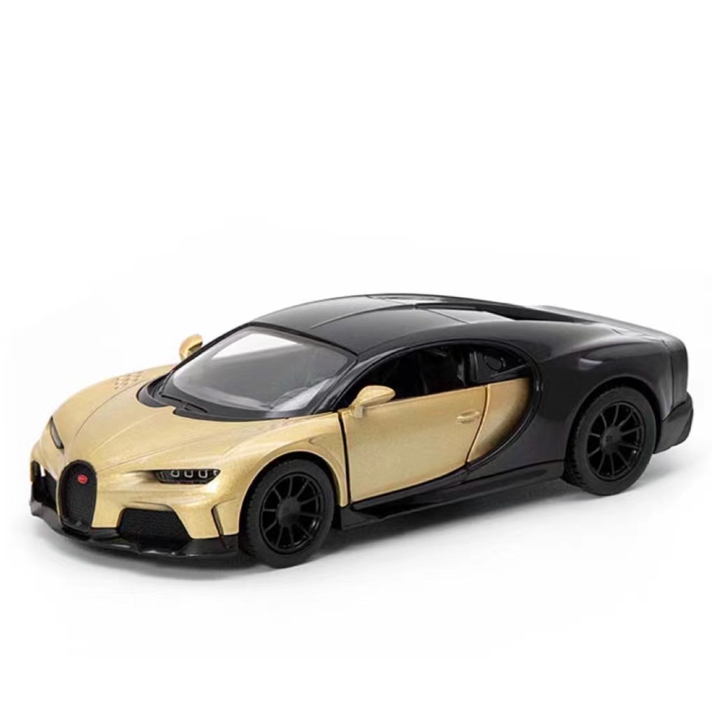 Original Kinsmart Bugatti Chiron Supersport Scale 1/38 KT5423 Die-Cast ...