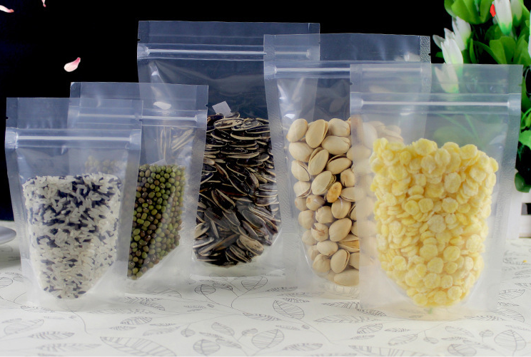 ziplock Bag lock Parcel packaging plastik 50pcs Zip Full Transparent ...