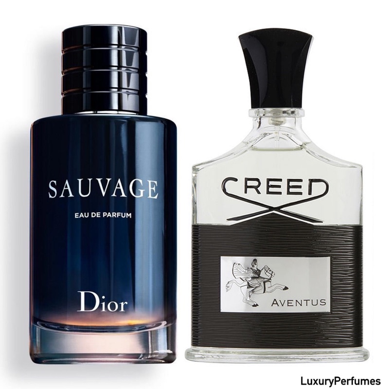 Combo EDP 100ml 2Pcs Sauvage Edp Creed Aventus EDP