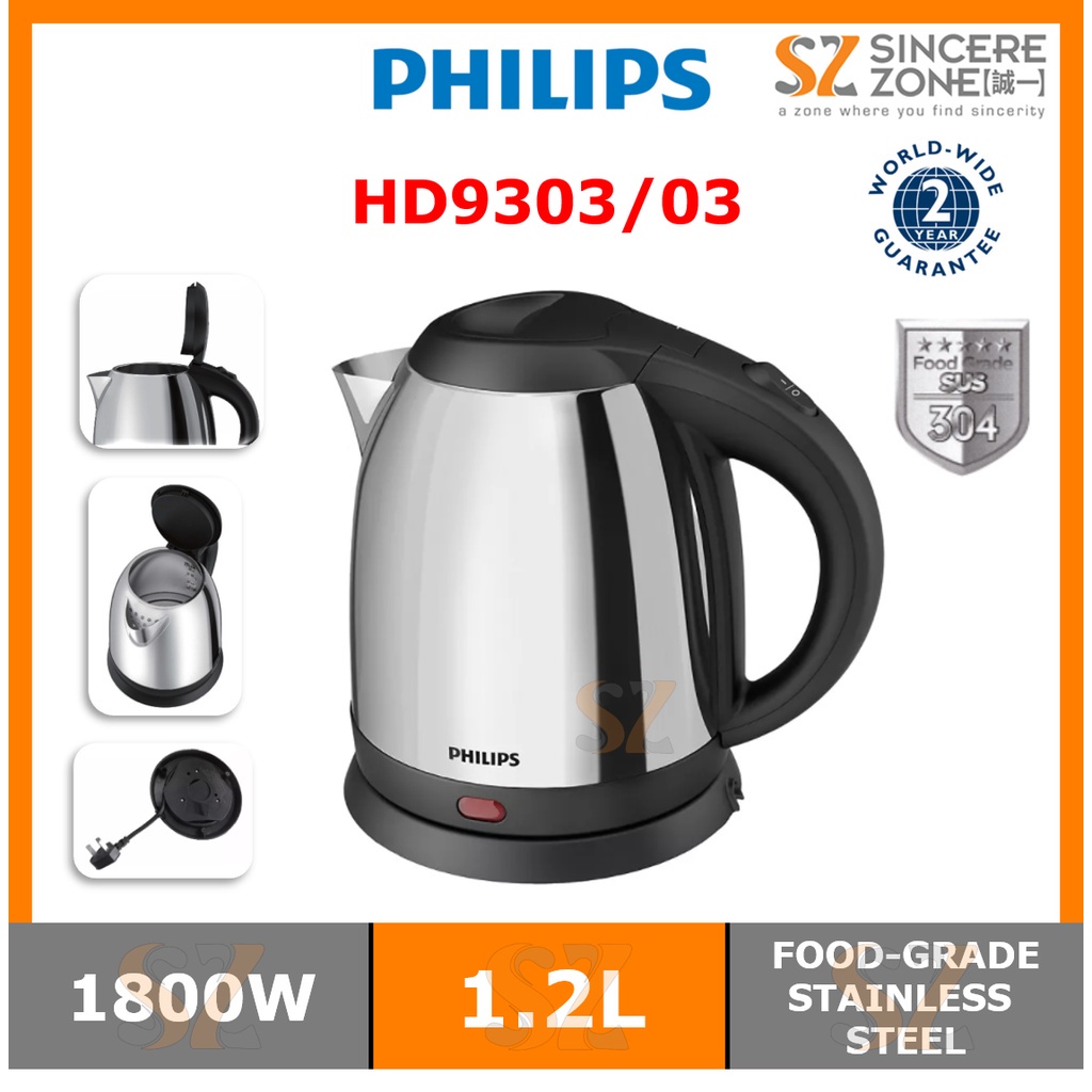 Home & Kitchen Philips Electric Kettle 1.2 L With Stainless Steel Body 1800  Watt