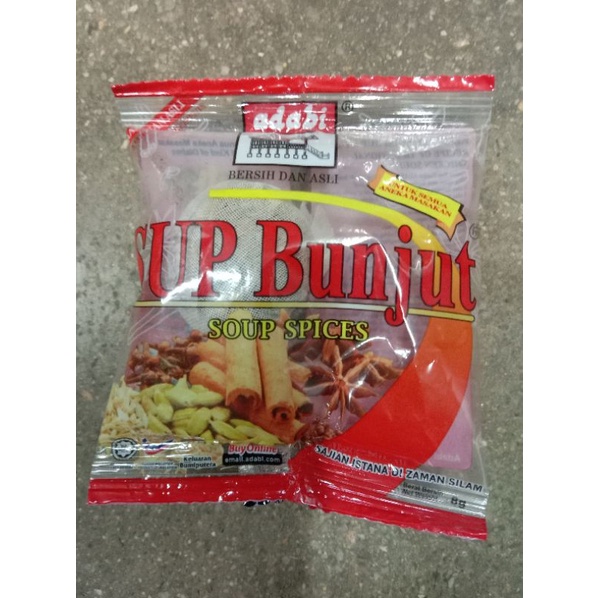 sup bunjut ADABI 13g | Shopee Malaysia