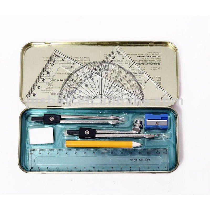 [Hight Qulity] Geometry Set, Mathematical Instruments, Set Geometri ...