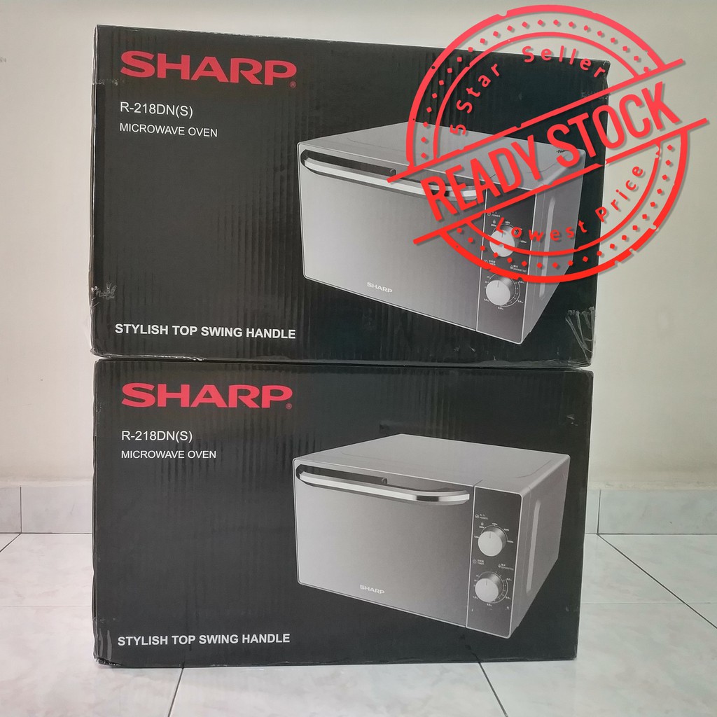 Sharp 20L Microwave R218DNS (Ready Stock) | Shopee Malaysia
