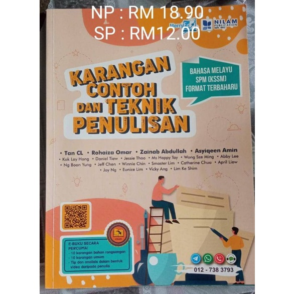 Buku Karangan Contoh Dan Teknik Penulisan BM (SPM) KSSM | Shopee Malaysia