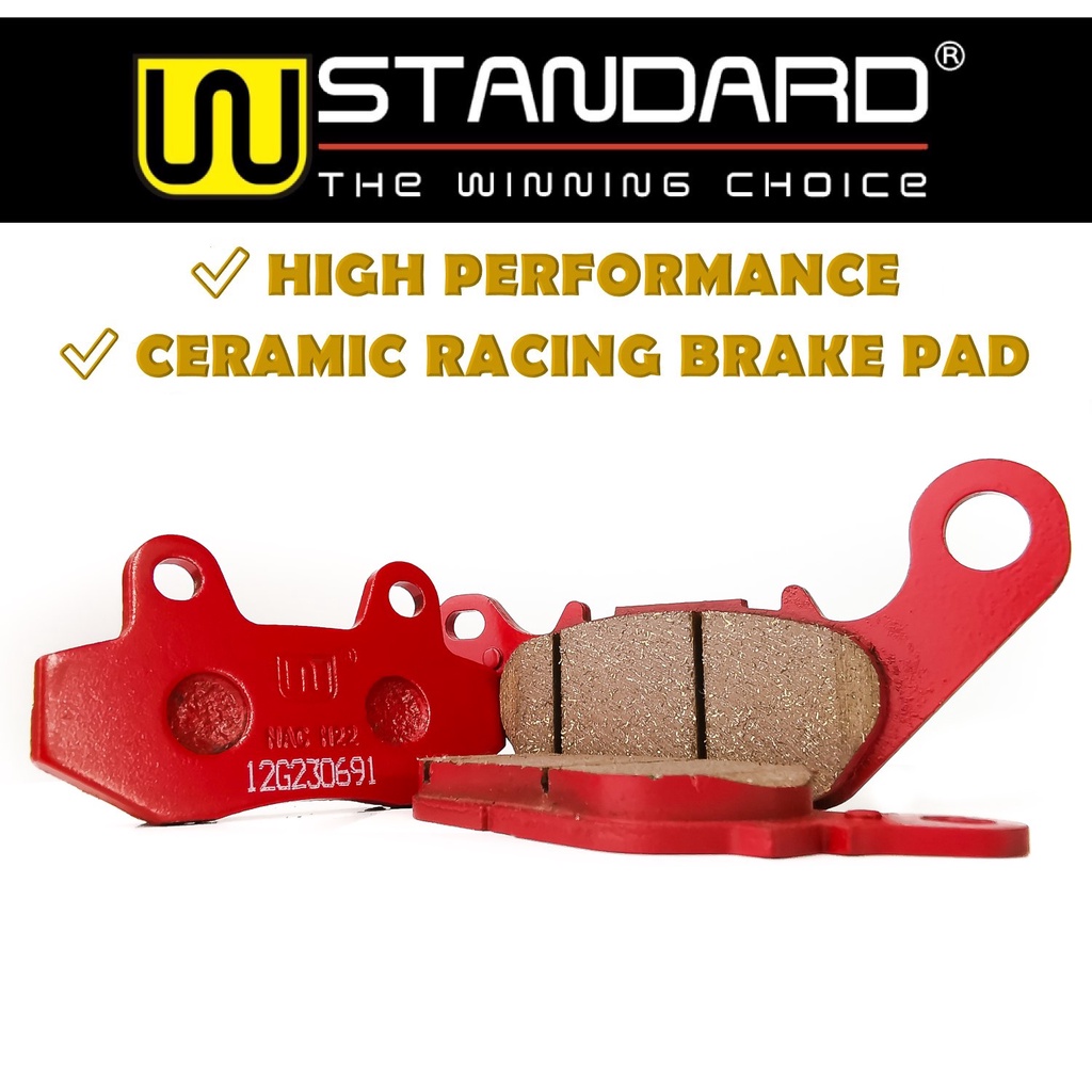 WStandard Ceramic Racing Brake Pad [Y16/RGV/LC/SRL/125Z/Y125/NINJA ...