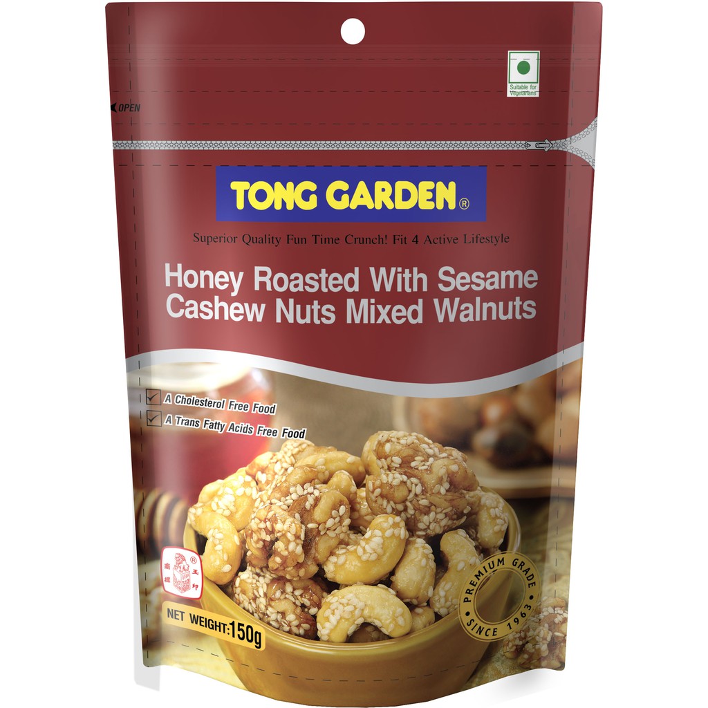 Honey Roasted Cashew Nuts Mixed Macadamia 140g