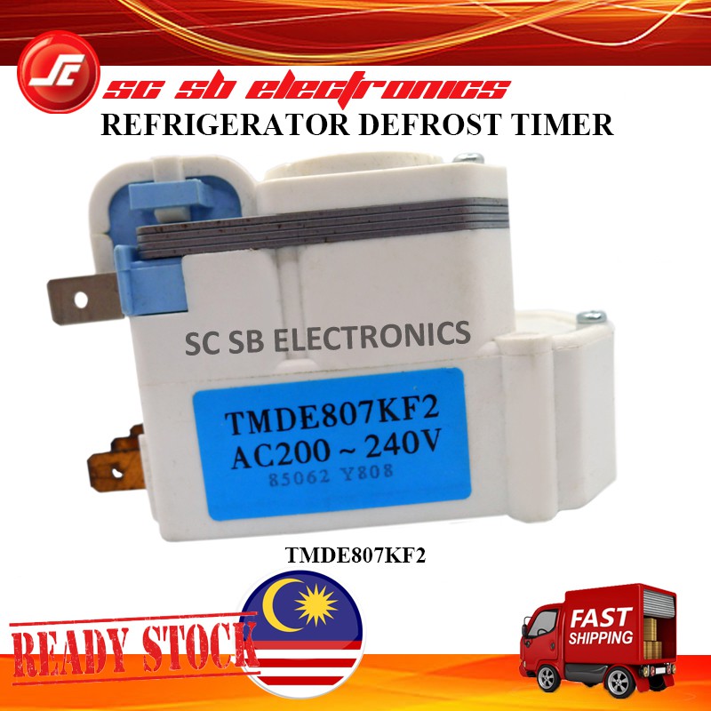 REFRIGERATOR DEFROST TIMER FREEZER FRIDGE TMDE807KF2 Shopee Malaysia