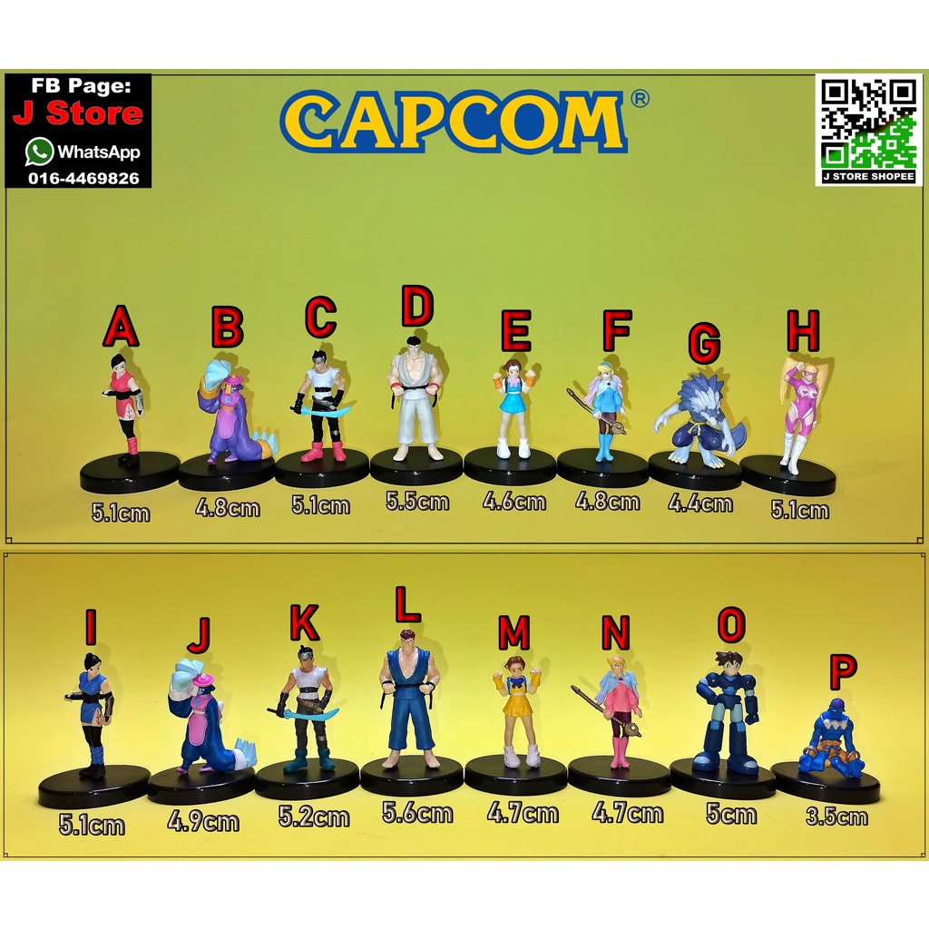 Capcom all star collection figure ( J Store ) | Shopee Malaysia
