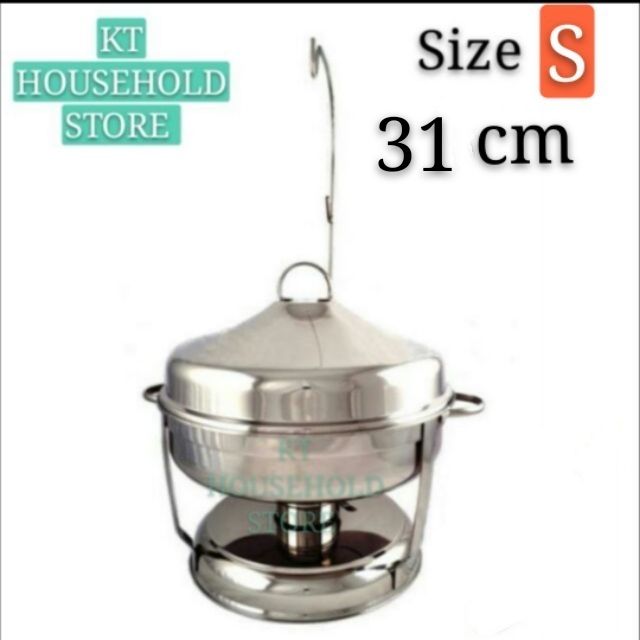 KT 31cm Bell dome chafing dish dome set Shopee Malaysia