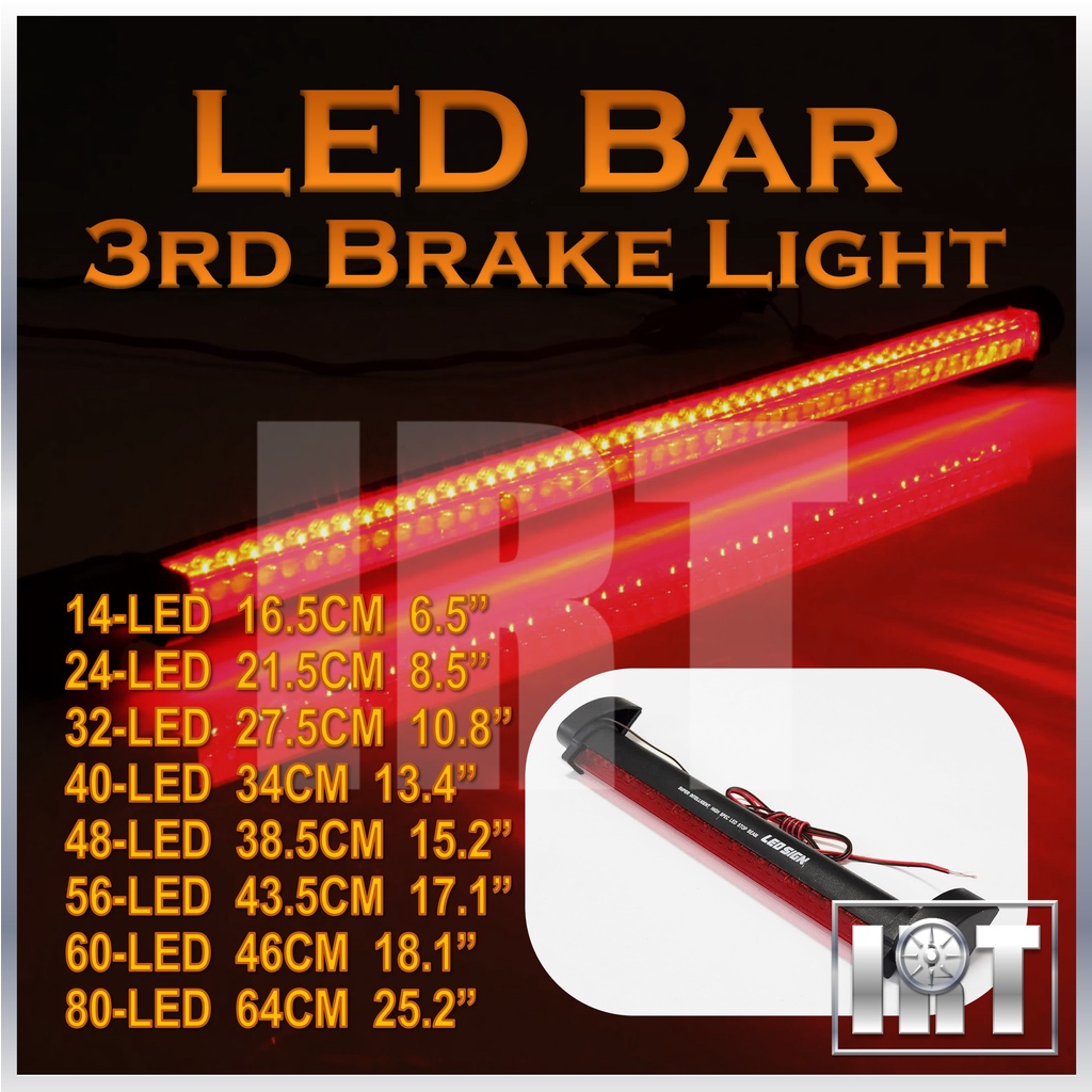 LED 3rd Brake Light Third Brek Lampu Kereta Kancil Myvi Saga BLM FLX ...