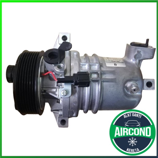 COMPRESSOR-NISSAN LATIO COMPRESSOR/ BACK FRONT HOLE (RCP-0005) ACK ...
