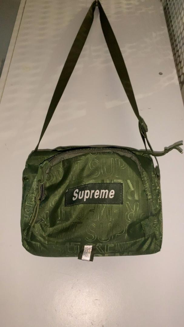 Supreme 19SS 46th Pinggang Beg beg lelaki dan wanita beg pesanan