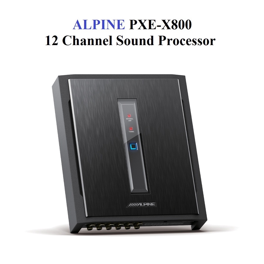 ALPINE PXE-X800 12-Channel Sound Processor Alpine DSP Digital Sound ...