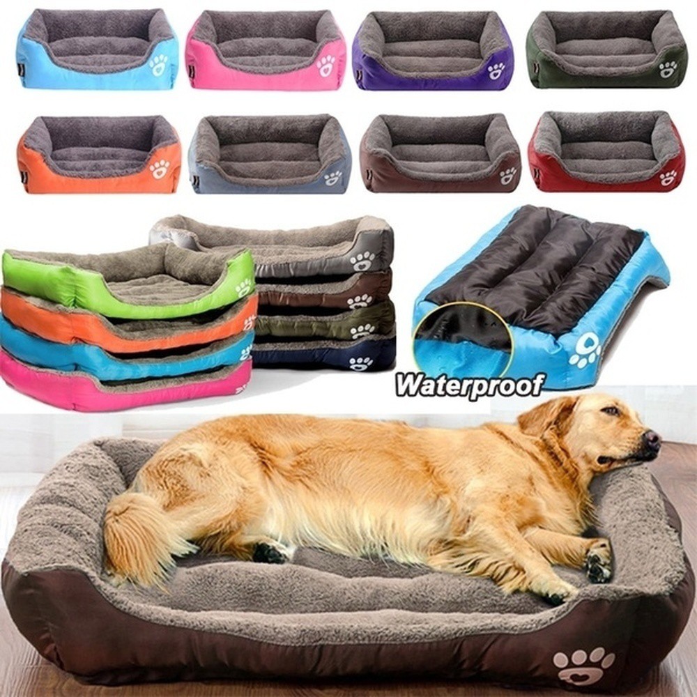 Pet Bed Warm Pet Bed Linen For Small Medium Large Dog Soft Pet Bed For Dogs Washable House For Cat Puppy Shopee Malaysia