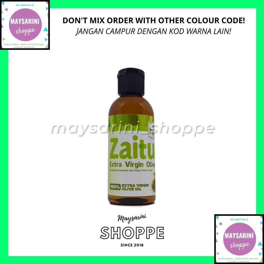 Minyak Zaitun Extra Virgin Olive Oil Hni Hpai Ml Shopee Malaysia