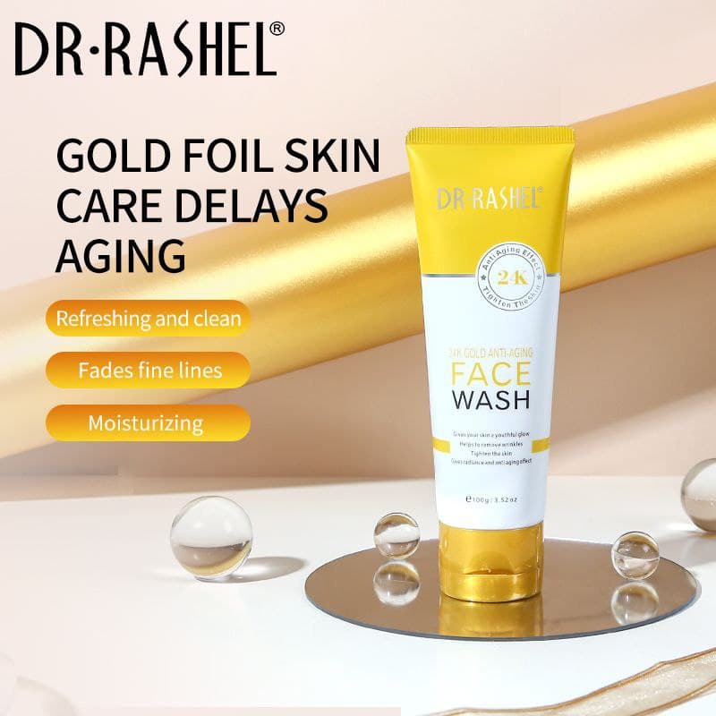 DR RASHEL 24K GOLD ANTIAGING FACE WASH 100G (DRL1636) Shopee Malaysia