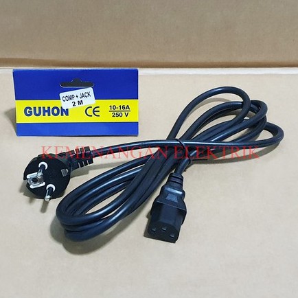 Guhon AC POWER COMPUTER Cable 220V 10A Length 2M 2M 2METER 2METER ...