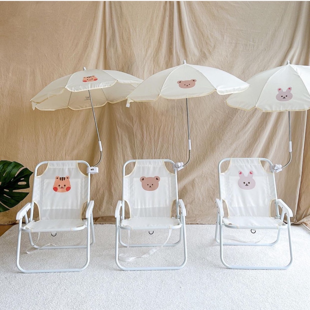 Portable Baby kid toy camping outdoor chair gift beach chair umbrella