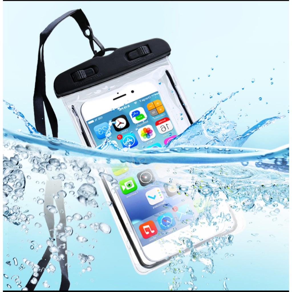 Ready Stock waterproof swimming handphone bag phone case cover kalis