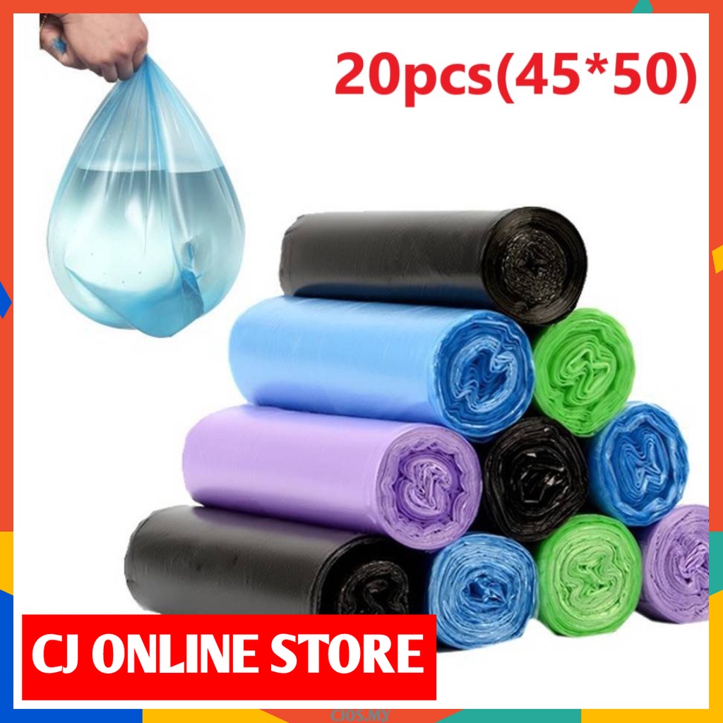 Home Garbage Bags office Cleaning Trash Bags(15pcs/Roll) | Shopee Malaysia