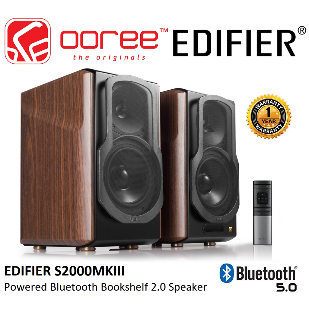 AV:Link Active Bluetooth Bookshelf Speakers HiFi Sound System White 5015972210529