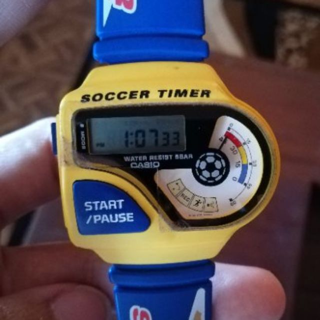 Casio cheap soccer watch