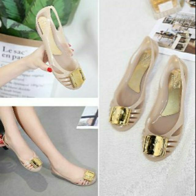 Ferragamo bermuda jelly shoes hotsell