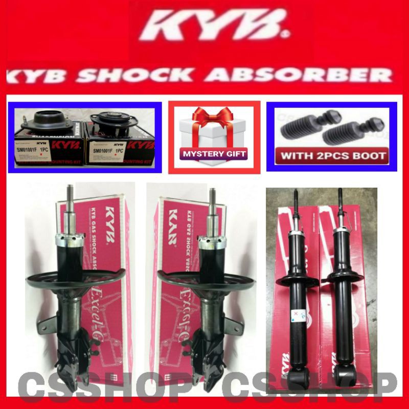 KYB PROTON WAJA GEN2 ABSORBER FRONT / REAR GAS KAYABA ORIGINAL NEW KYB ...