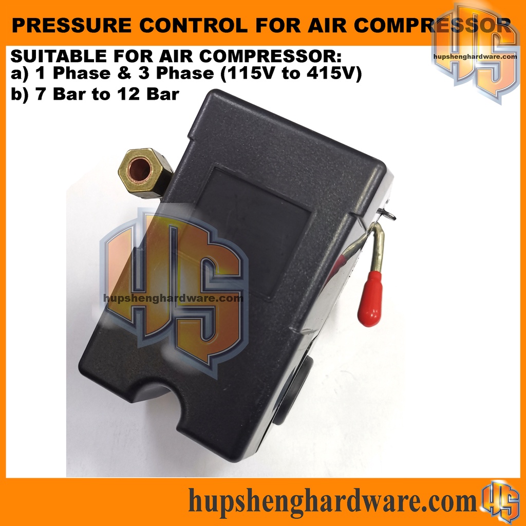 Automatic Air Pressure Switch Control For Swan Compressor Puma