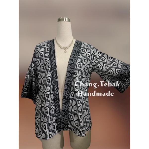 Kimono Cardigan batik Sarawak