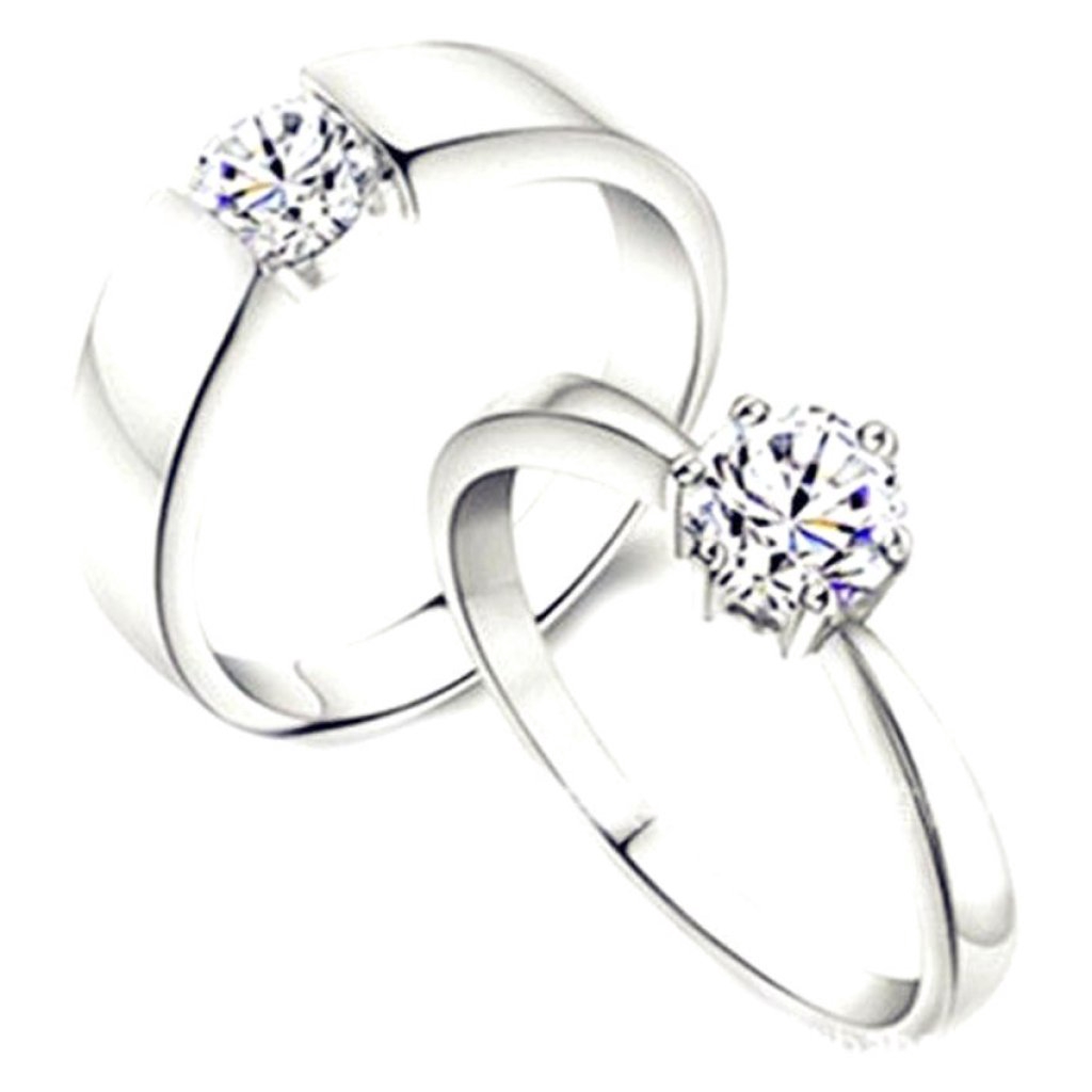 Swarovski deals couple rings