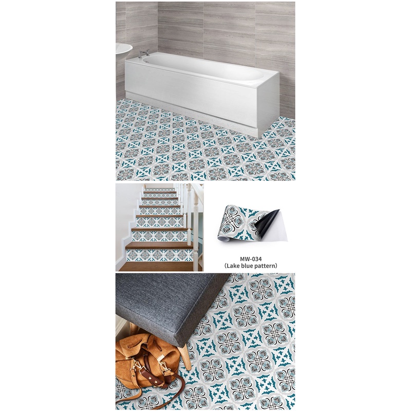 7.87 *118.11 inch DIY Floor Stickers Self-adhesive Kitchen Waterproof ...