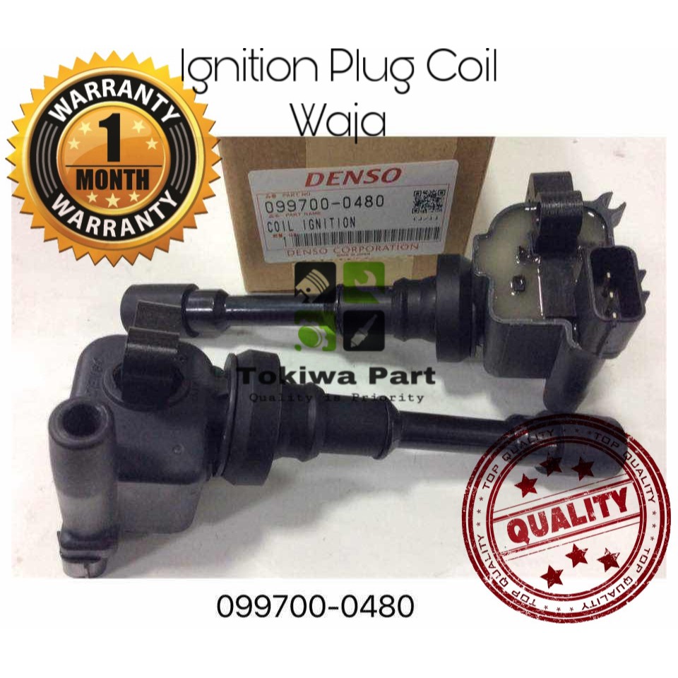 Original Proton Waja MMC 1.6 4G18 SOHC Ignition Plug Coil Plug Denso