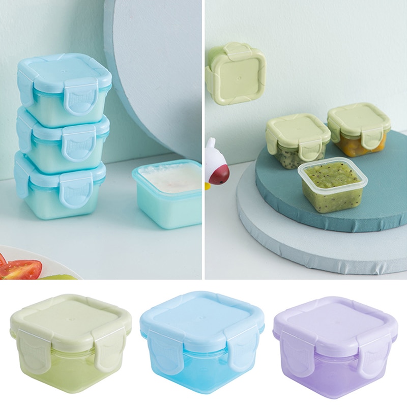 Food Storage Container Small Plastic Moisture-proof Containers Mini Box ...