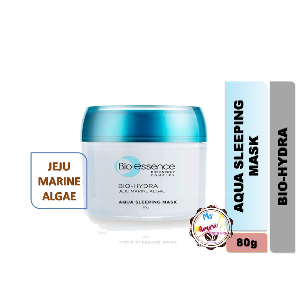 Bioessence BioHydra Jeju Marine Algae Aqua Sleeping Mask, 80g