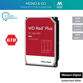 Western Digital Red Plus (5400RPM, 3.5, SATA III, 128MB Cache