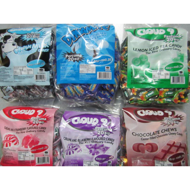 Cloud 9 Candy (320pcs) Shopee Malaysia