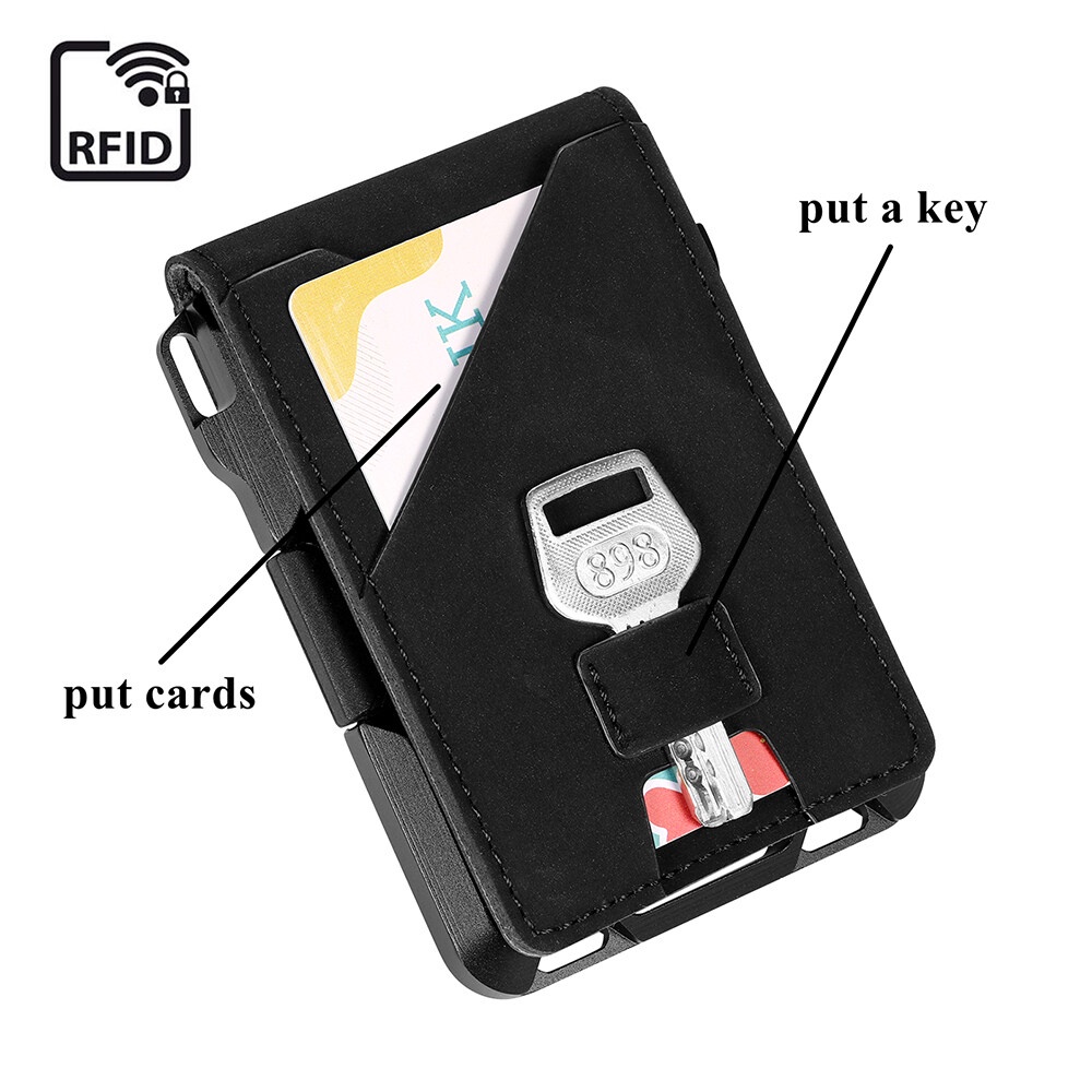 Metal Wallet Stealodeal Silver RFID Protector Stainless Steel Debit ...